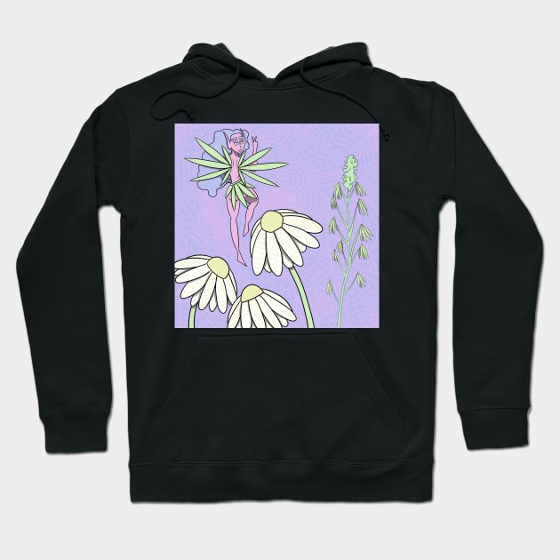 Cannabis Fairy Hoodie by sofjac